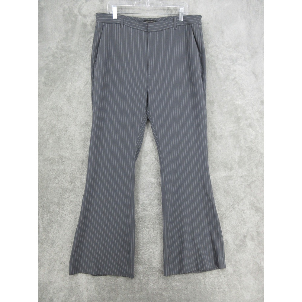 Banana Republic Pants Womens Size 16 Pinstripe Sculpted Stretch Trouser Office